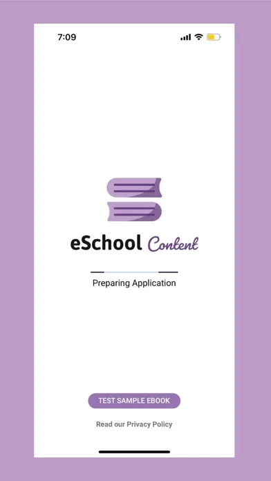 Ảnh chụp màn hình của eSchool Content