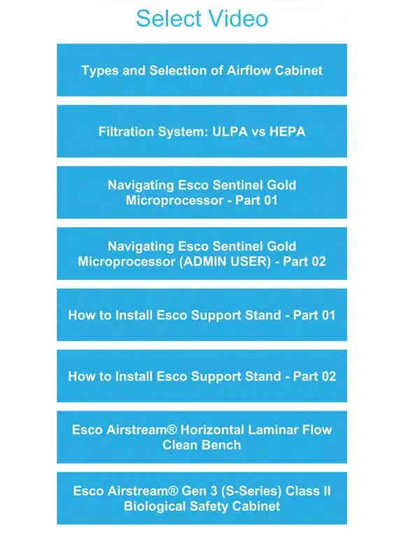 تصاویر Esco Product Knowledge Quiz iPad 