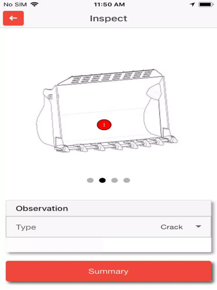 Captures d'écran de ESCO® Mobile Asset Management iPad 