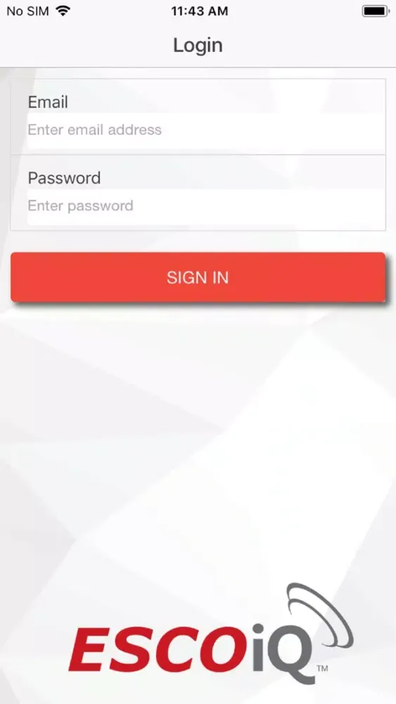 Captures d'écran de ESCO® Mobile Asset Management
