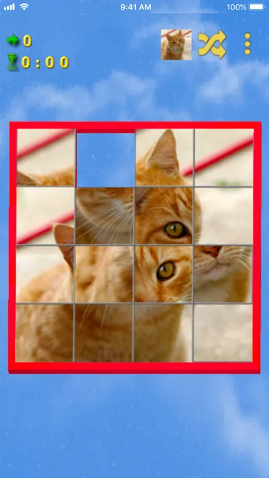 Captures d'écran de Fifteen puzzle!