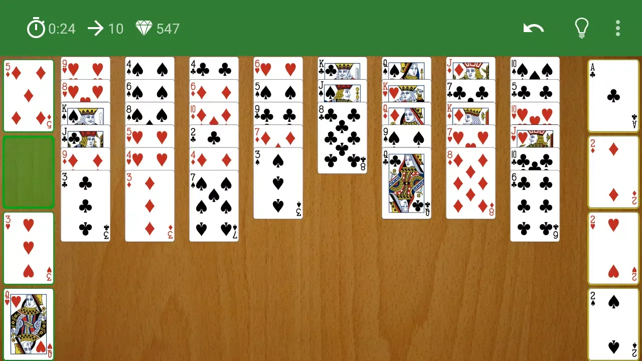 FreeCell Ekran Görüntüleri
