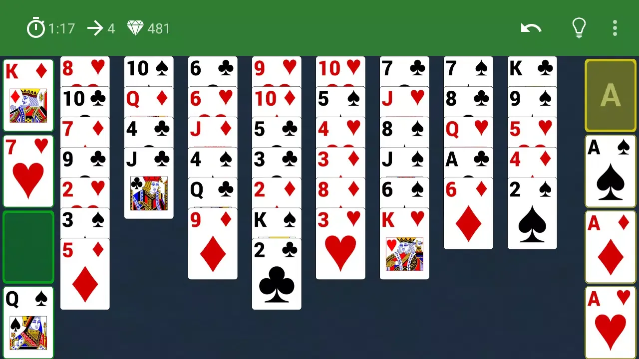 FreeCell Ekran Görüntüleri