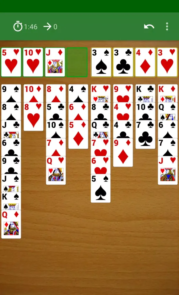 FreeCell Ekran Görüntüleri