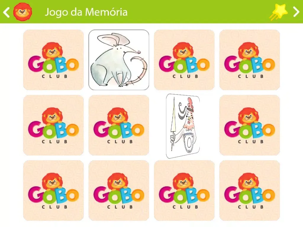 Tangkapan skrin Gobo Club Livros Infantis iPad 