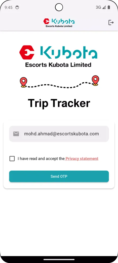 EKL Trip Tracker スクリーンショット