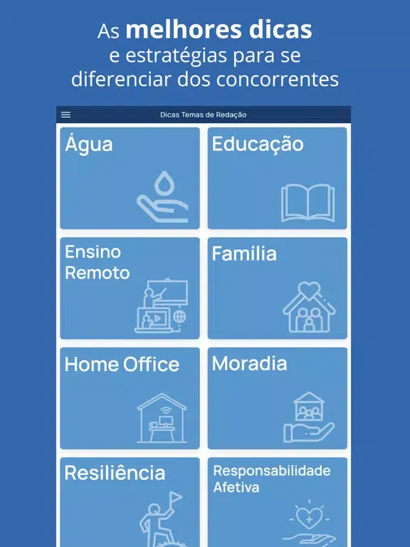 Capturas de pantalla de Escreva Bem Redação do Enem iPad 