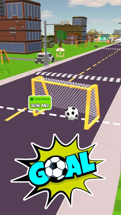 Tangkapan layar Football Kick Soccer Shot