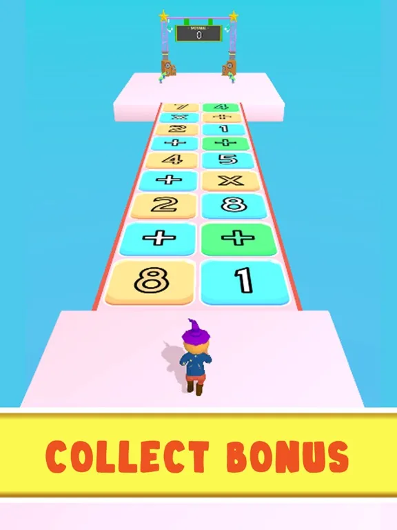 Zrzuty ekranu Brain Math Run 3D iPad 