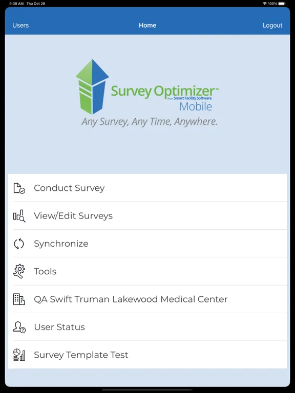 Capturas de pantalla de Survey Optimizer Mobile iPad 
