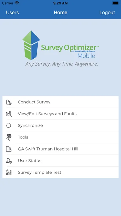 Capturas de pantalla de Survey Optimizer Mobile