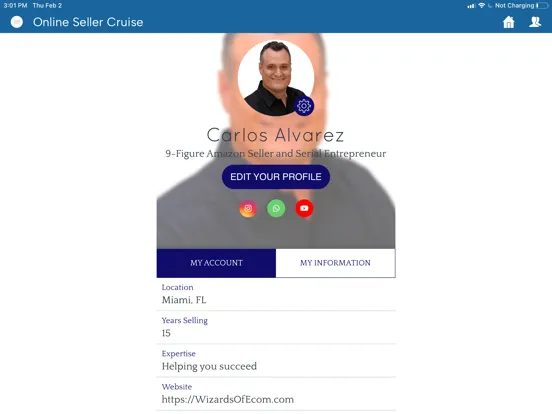 Online Seller Cruise iPad  Ekran Görüntüleri