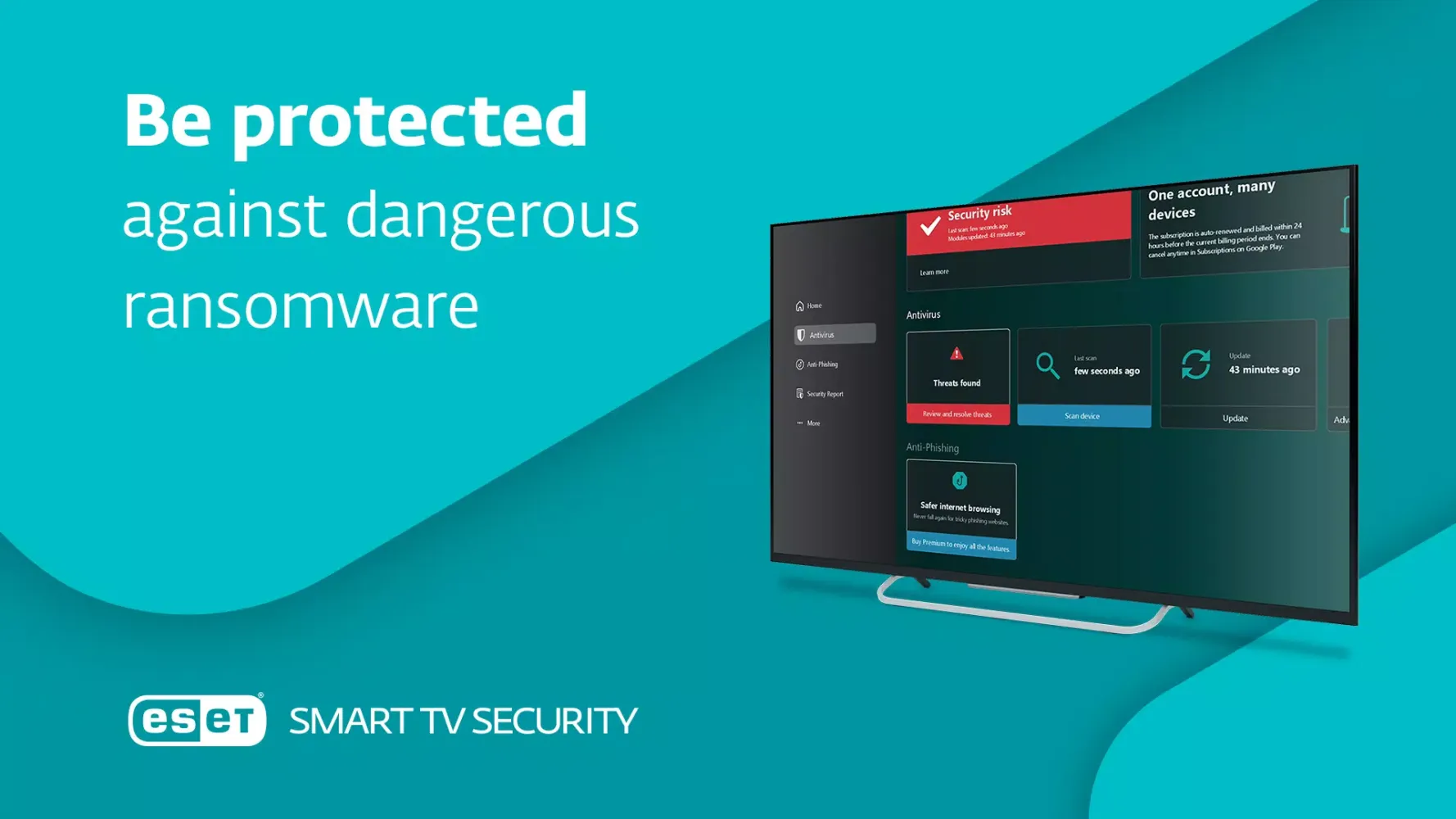 ESET Smart TV Security 스크린샷