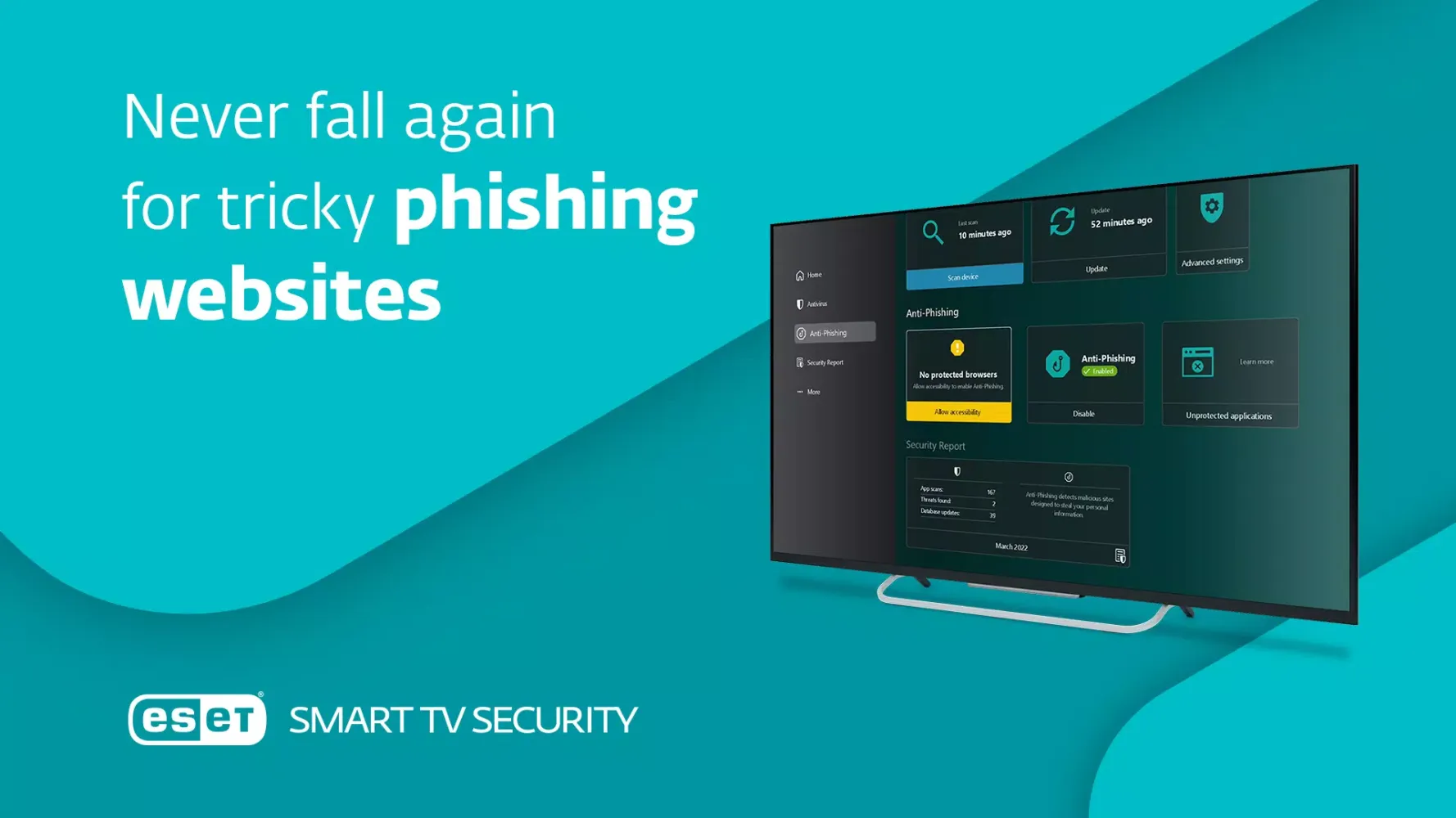 ESET Smart TV Security 스크린샷