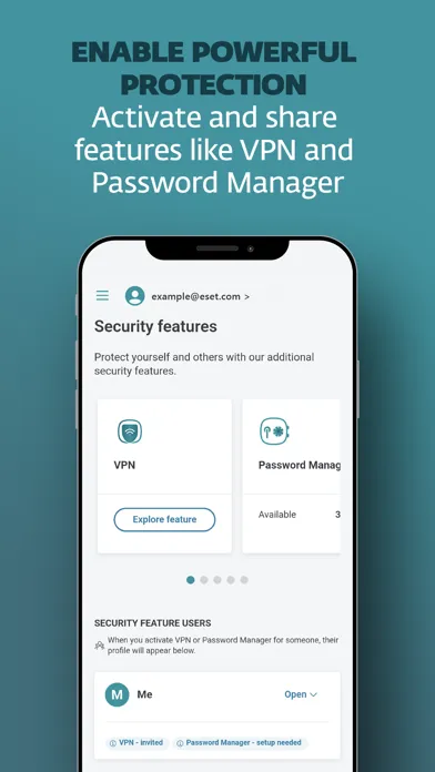Скриншоты ESET HOME
