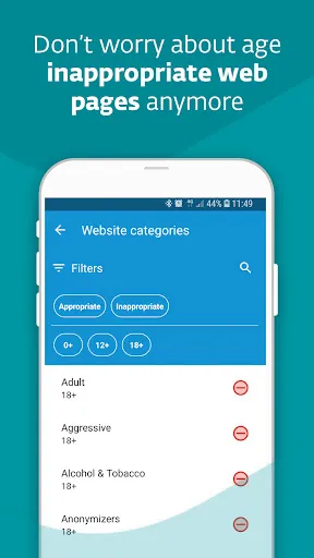 تصاویر ESET Parental Control