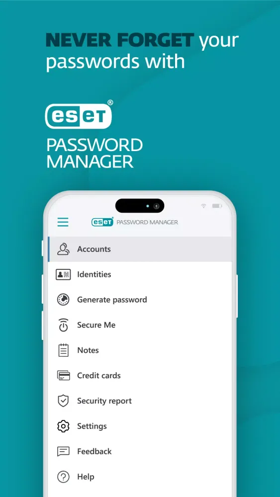 ESET Password Manager Screenshots