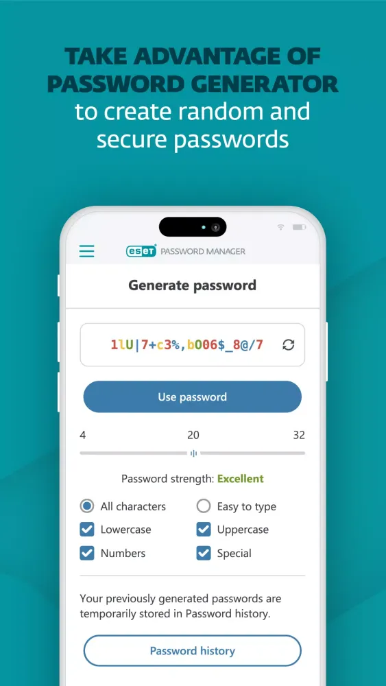 ESET Password Manager Screenshots