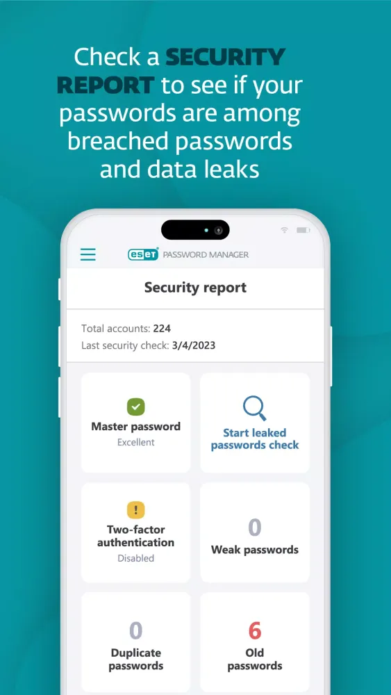 ESET Password Manager Screenshots