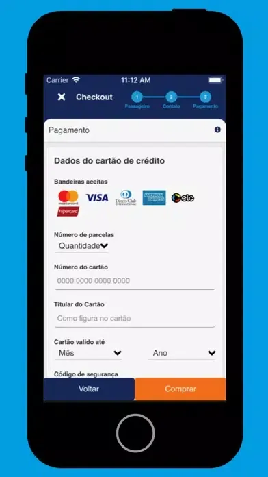 Zrzuty ekranu yzzer.com: Passagens Aéreas