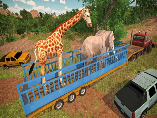تصاویر Animal Transport Truck Games iPad 