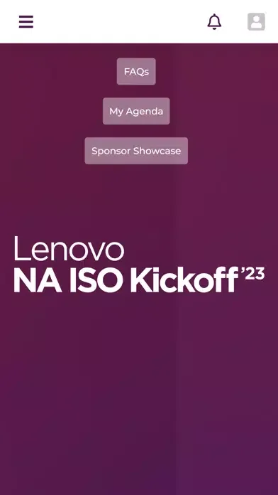 Captures d'écran de NA ISO Kickoff '23