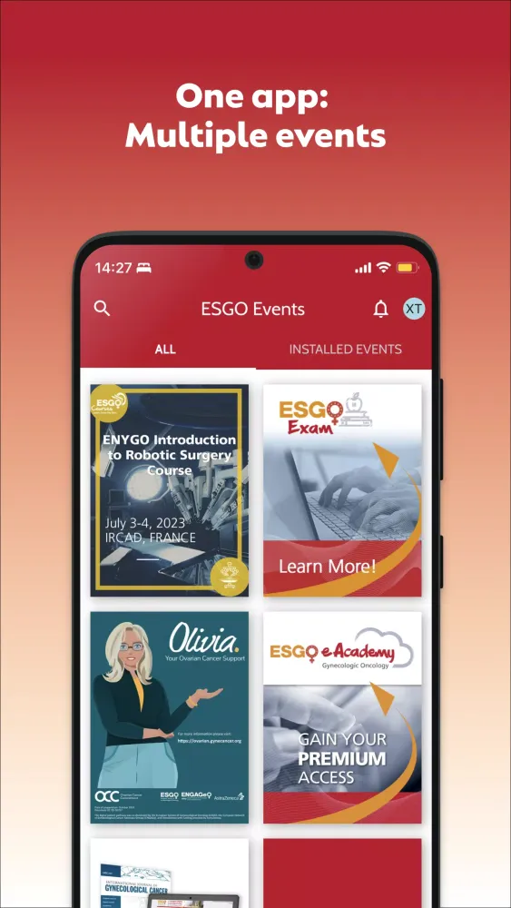ESGO Events স্ক্রিনশট