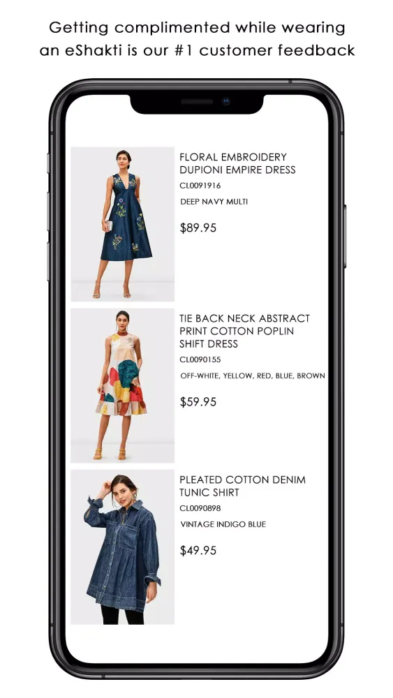 eShakti – Custom Fashion应用截图