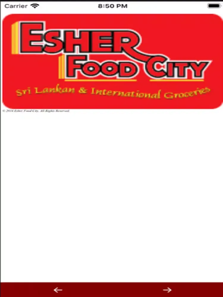Esher Food City iPad  スクリーンショット