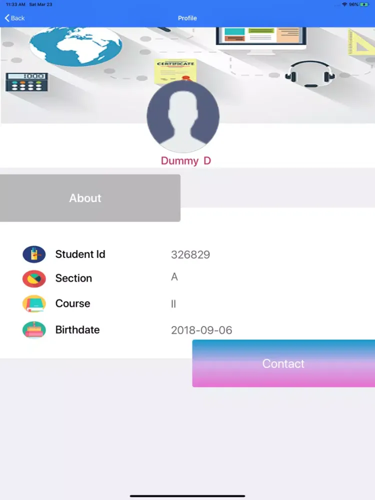 Flying Colours School iPad  Ekran Görüntüleri