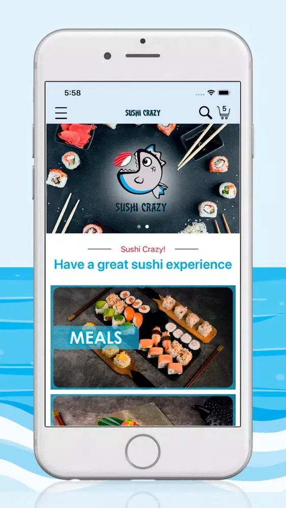 Tangkapan skrin Sushi Crazy