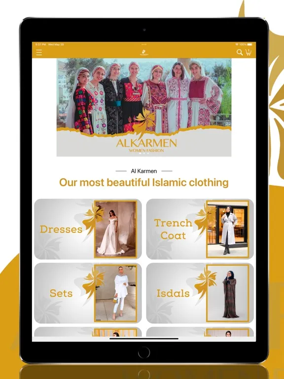 ภาพหน้าจอของ Alkarmen Women Fashion iPad 