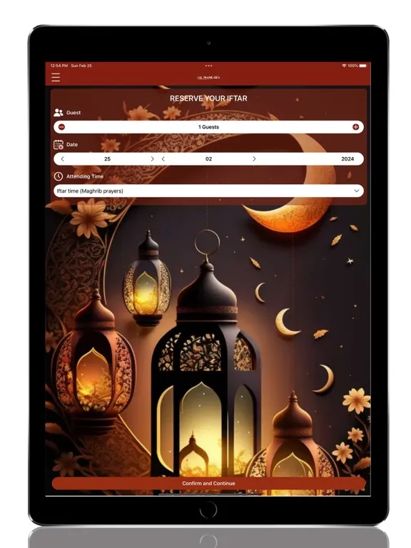 ภาพหน้าจอของ Al Mamlaka Social Dining iPad 