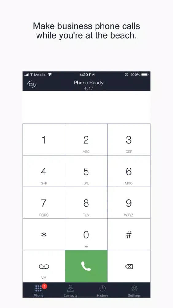 ESI mPhone スクリーンショット