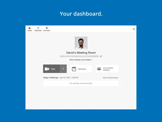 ภาพหน้าจอของ ESI Enterprise Meetings iPad 