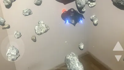 Capturas de tela do AR Spacecell