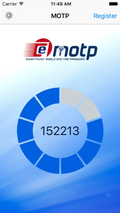 eSignTrust MOTP سکرین شاٹس