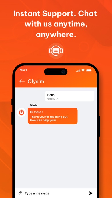 Olysim - eSIM Data Plans Screenshots