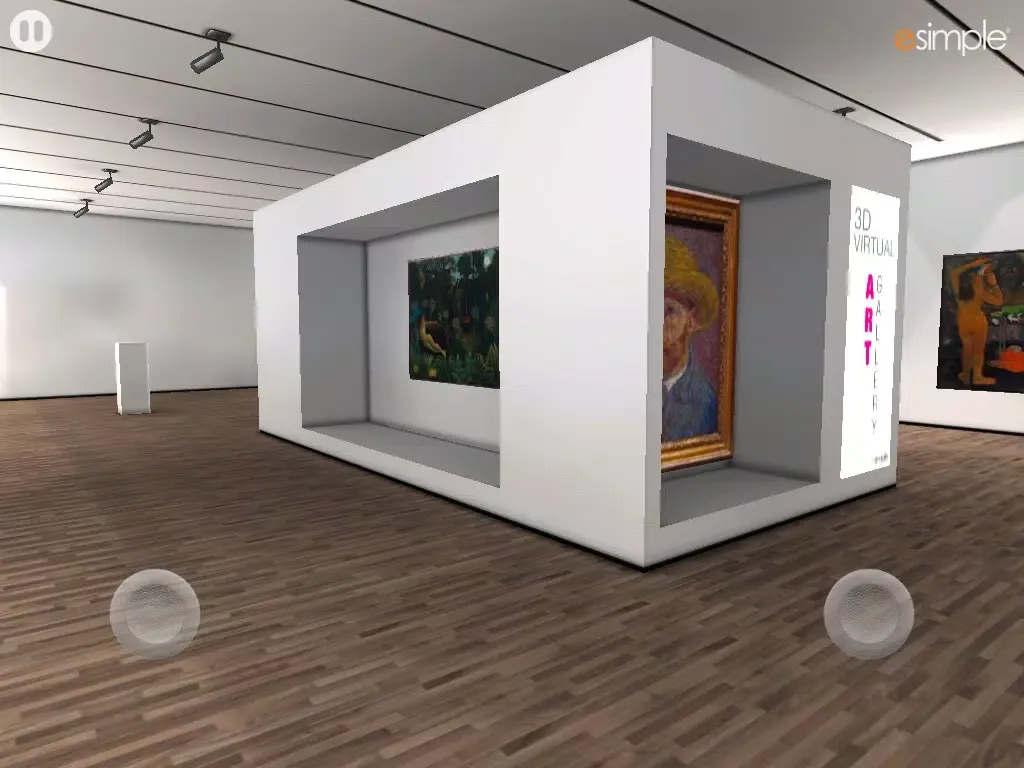 3D Virtual Art Gallery iPad 应用截图