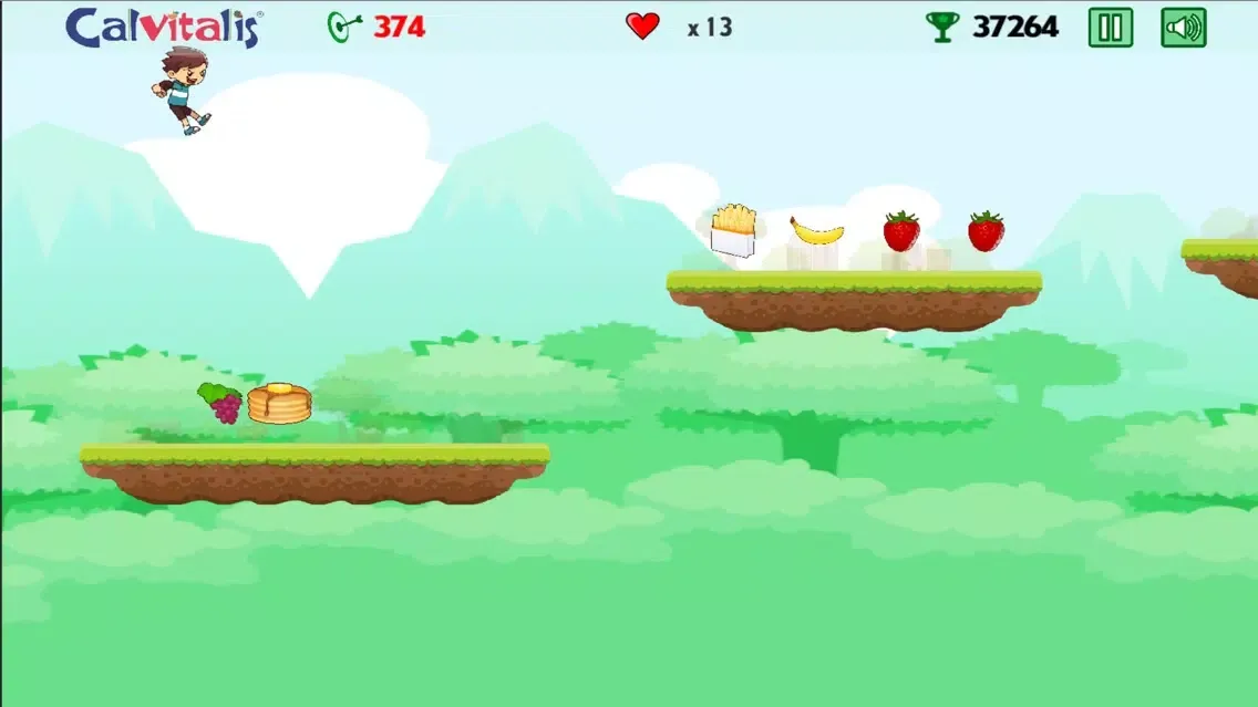 Capturas de tela do The Calvitalis Game