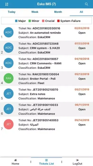 ESKA IMS স্ক্রিনশট