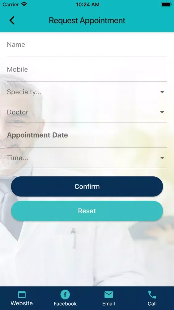 Zrzuty ekranu Claremont-Clinics
