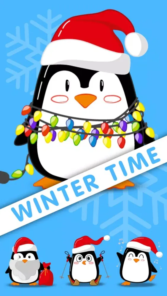 تصاویر Christmas Penguins 2018