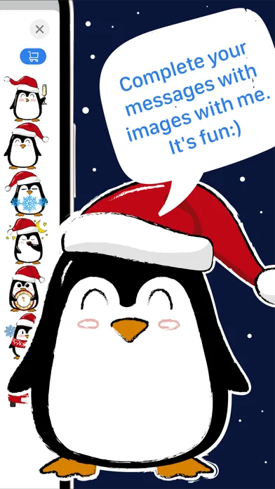 Captures d'écran de Penguin Kevin - stickers 2025