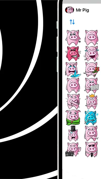 Capturas de pantalla de Pig, Mr. Pig - stickers 2025