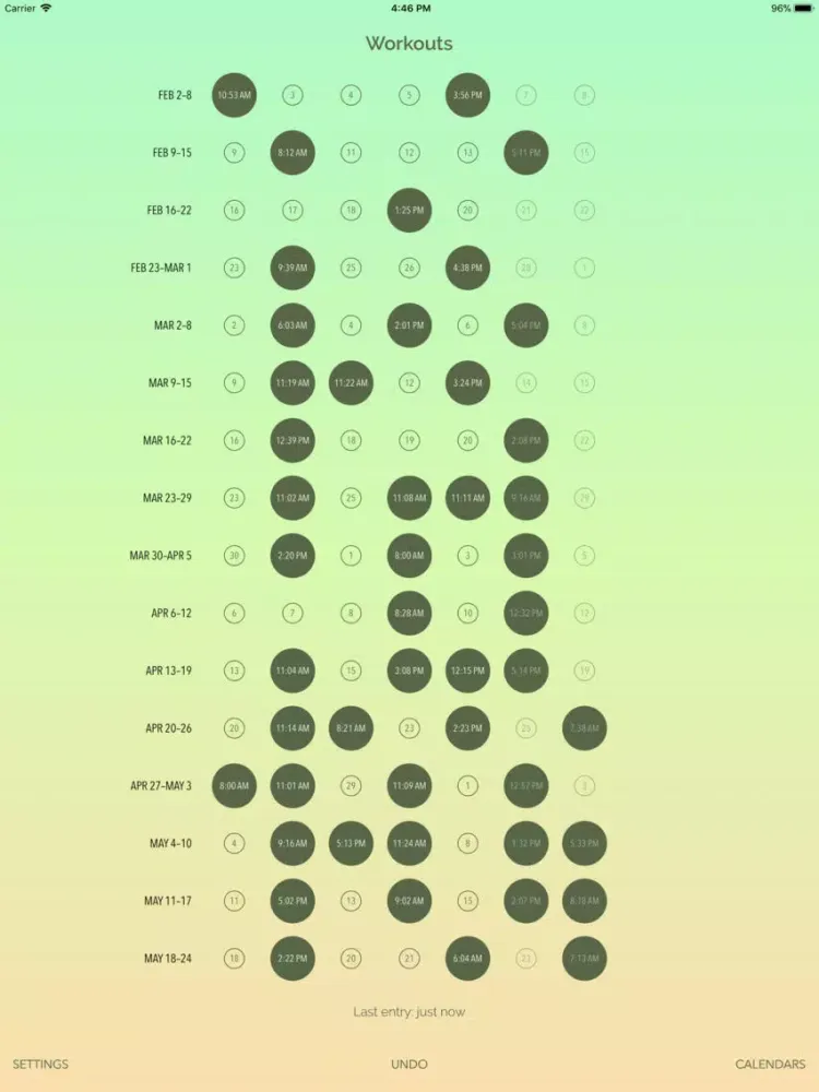 تصاویر Dayly Calendar iPad 
