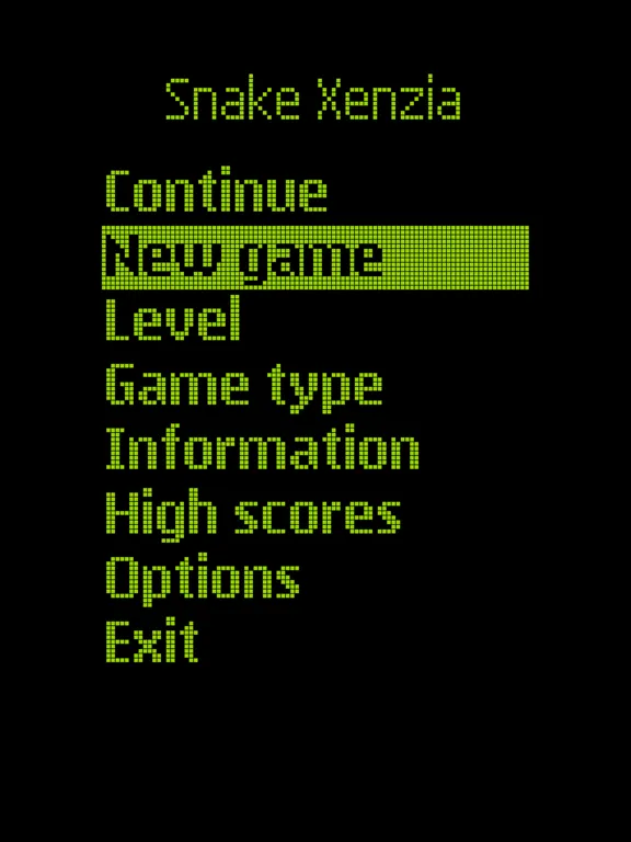Snake Xenzia - Game Old Phones iPad  سکرین شاٹس