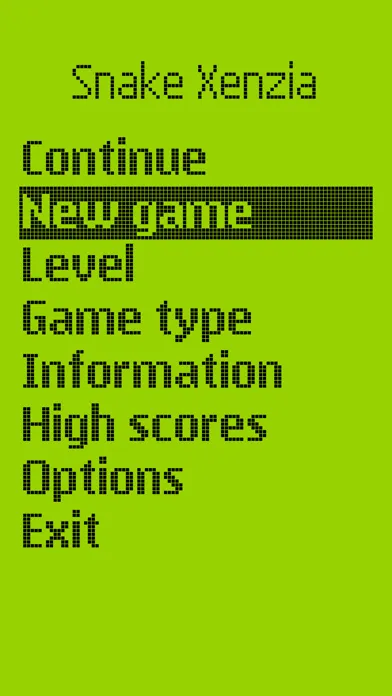Snake Xenzia - Game Old Phones سکرین شاٹس