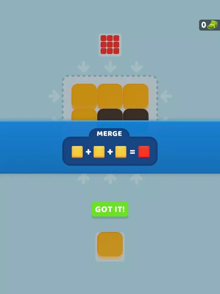 Tile Color Merge iPad  स्क्रीनशॉट