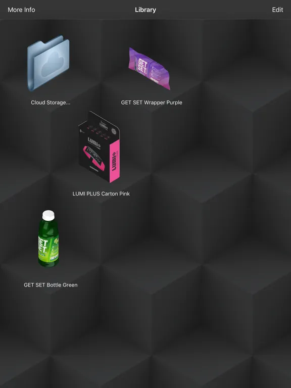 Ảnh chụp màn hình của Studio Viewer iPad 
